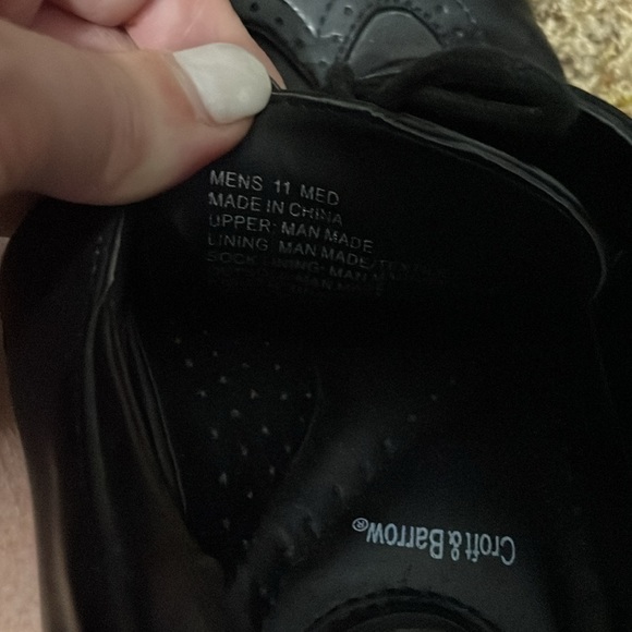 Men’s size 11 core technology, Croft and barrel black shoe - Picture 5 of 5